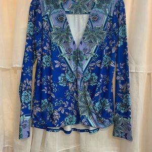 Hale Bob, blue blouse